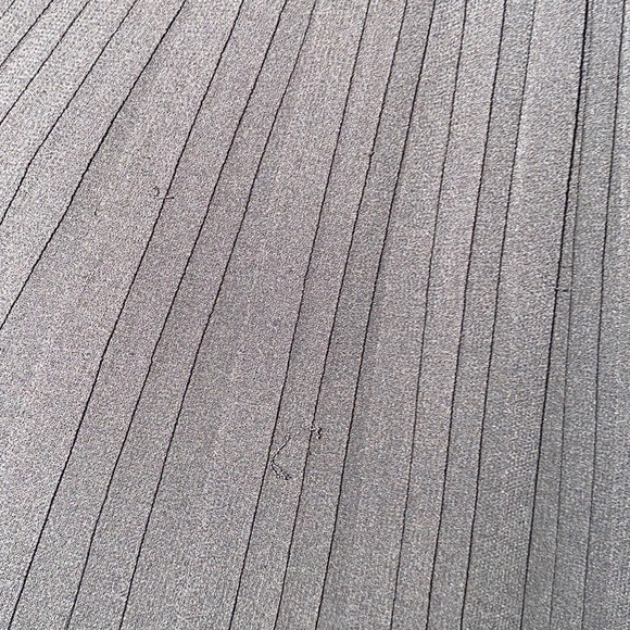 Torrid Black Midi Chiffon Pleated Skirt - Picture 6 of 8